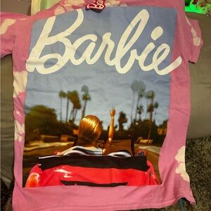 Mattel Barbie Pink Graphic Tee